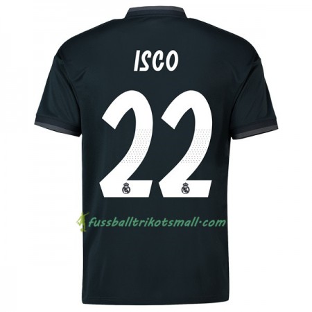 Günstige Fußballtrikots Real Madrid Isco 22 2018-2019 Kurzarm Auswärts-trikot kaufen